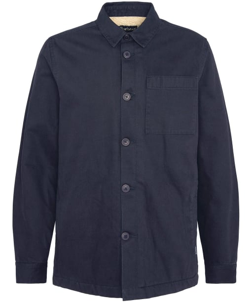 Barbour navy overshirt new arrivals