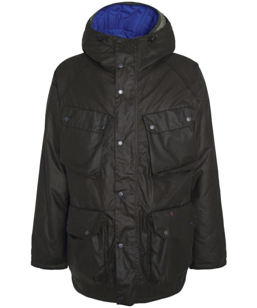 Men's Barbour Valley Waxed Cotton Jacket