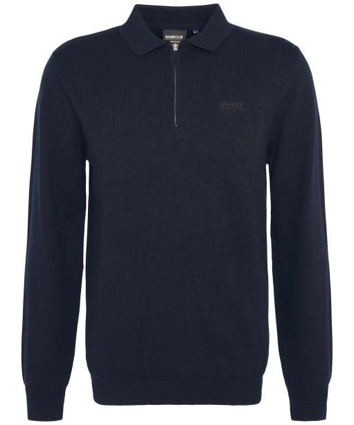 Barbour international long sleeve on sale polo shirt