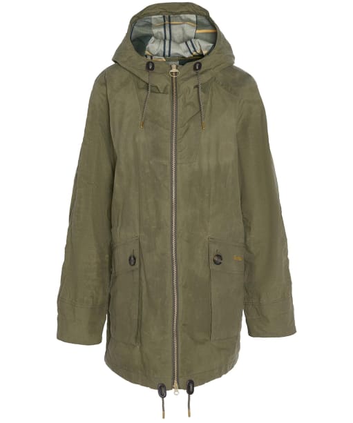 Military green sales parka women's