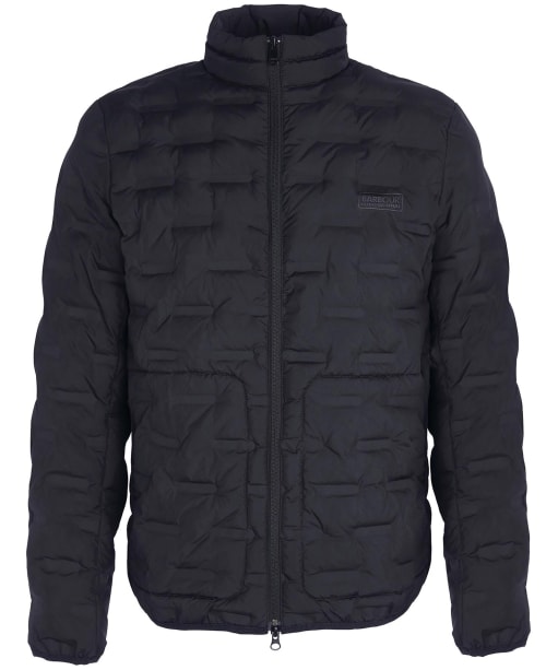 Barbour quilted jacket mens Black hot sale