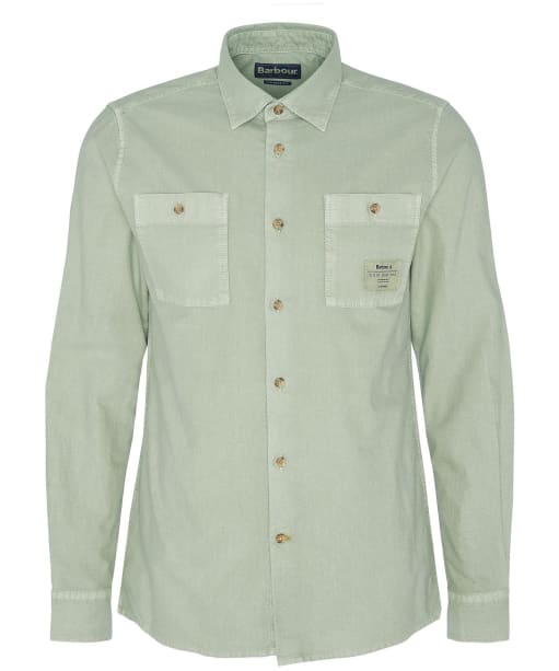 Barbour hot sale green shirt