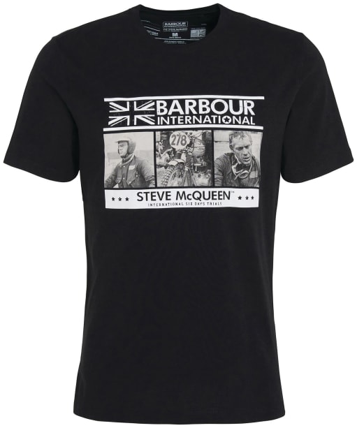Mens white barbour t shirt top