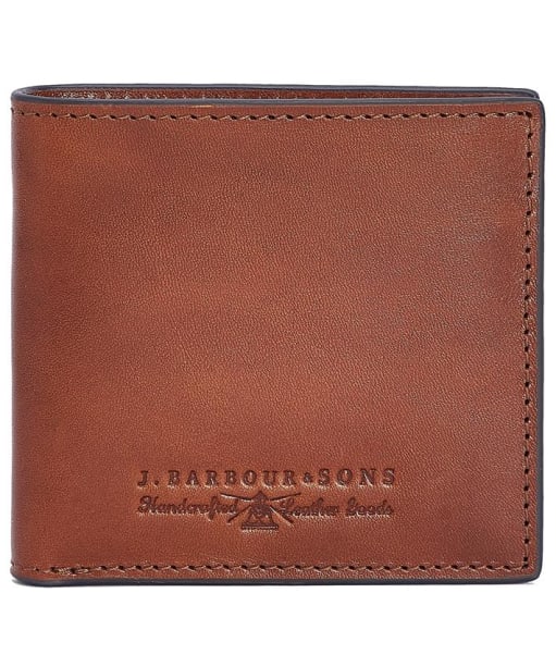 Barbour leather sale wallet