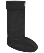 Hunter Fleece Welly Socks Adult - Black