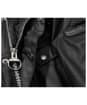 Mens Barbour International Duke Waxed Jacket - Black