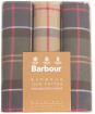 Barbour Classic Tartan Handkerchiefs - Boxed Set of Three