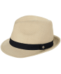 Men's Barbour Emblem Trilby Hat - Natural