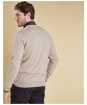 Men's Barbour Pima Cotton V-Neck Sweater - Sand Marl