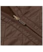 Men's Barbour Polarquilt Waistcoat / Zip-In Liner - Dark Brown