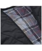 Men's Barbour Quilted Waistcoat / Zip-in Liner - Black