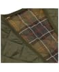 Men's Barbour Classic Quilted Waistcoat / Zip-In Liner - Olive