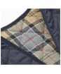 Men's Barbour Quilted Waistcoat / Zip-in Liner - Navy