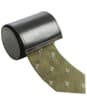 Men's Alan Paine Ripon Silk Tie - Duck Design - Olive