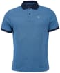 Men's Barbour Sports Polo Mix Shirt - Navy