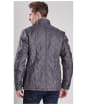 Men's Barbour International Ariel Polarquilt Jacket - Charcoal