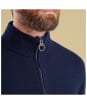 Men’s Barbour Holden Half Zip Sweater - Navy