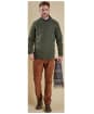 Men’s Barbour Tisbury Crew Neck Sweater - Forest