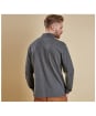 Men’s Barbour Long Sleeved Sports Polo Shirt - Slate Marl 