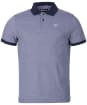 Men's Barbour Sports Polo Mix Shirt - Midnight