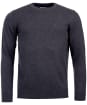 Men's Barbour Pima Cotton Crew Neck Sweater  - Charcoal