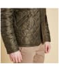 Men's Barbour Flyweight Chelsea Quilted Jacket - Olive