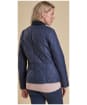 Women’s Barbour Clover Liddesdale Quilted Jacket - Navy
