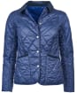 Women’s Barbour Clover Liddesdale Quilted Jacket - Navy