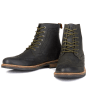 barbour belsay boots black