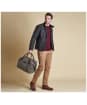 Men’s Barbour Tisbury Crew Neck Sweater - Ruby