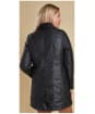 Women's Barbour Belsay Wax Jacket - Black