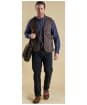 Men's Barbour Quilted Waistcoat / Zip-in Liner - Rustic