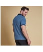 Men's Barbour Sports Polo Mix Shirt - Navy