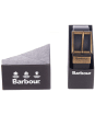 Men’s Barbour Reversible Leather Belt Gift Box - Black