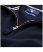 Men's GANT Super Fine Zip Sweater - Marine