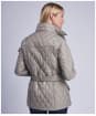 Women's Barbour International Lightweight Quilted Jacket - Taupe / Pearl