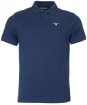 Men's Barbour Sports Polo 215G - New Navy