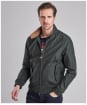 Men’s Barbour Steve McQueen Rectifier Harrington Casual Jacket - Sage