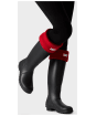 Hunter Fleece Welly Socks Adult - Military Red