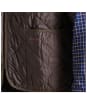 Men's Barbour Quilted Waistcoat / Zip-in Liner - Rustic