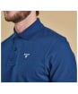 Men's Barbour Sports Polo 215G - Deep Blue