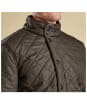 Men's Barbour Powell Quilted Jacket - Olive