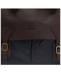 Barbour Wax and Leather Briefcase - Navy