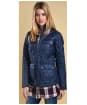 Women’s Barbour Filey Quilt Jacket - French Navy