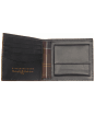 Men's Barbour Grain Leather Wallet - Black
