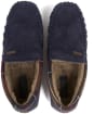 Men’s Barbour Monty House Slippers - Navy Suede