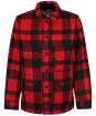 Men’s Filson Mackinaw Wool Cruiser Jacket - Red / Black Plaid