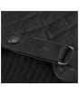 Men's Barbour Quilted Leather Gloves - Black
