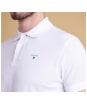 Men's Barbour Sports Polo 215G - White