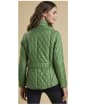 Women's Barbour Flyweight Cavalry Quilted Jacket - Clover